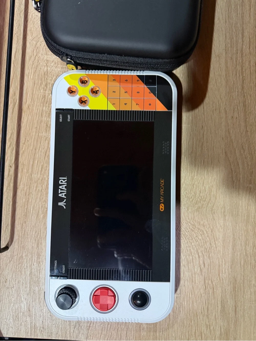 Sold-Atari GameStation Go Portable Handheld Arcade 200+ Games With Travel Case